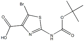 5-bromo-2-[(tert-butoxycarbonyl)amino]-1,3-thiazole-4-carboxylic acid