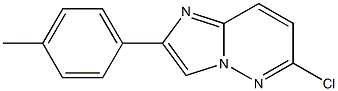 6-chloro-2-(4-methylphenyl)imidazo[1,2-b]pyridazine