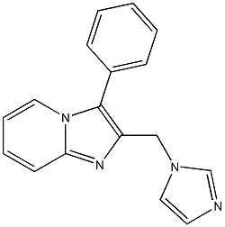 2-(1H-imidazol-1-ylmethyl)-3-phenylimidazo[1,2-a]pyridine