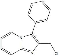 2-(chloromethyl)-3-phenylimidazo[1,2-a]pyridine Structure
