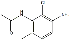 N-(3-amino-2-chloro-6-methylphenyl)acetamide Struktur