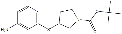  3-(3-Amino-phenylsulfanyl)-pyrrolidine-1-carboxylic acid tert-butyl ester