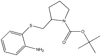 2-(2-Amino-phenylsulfanylmethyl)-pyrrolidine-1-carboxylic acid tert-butyl ester