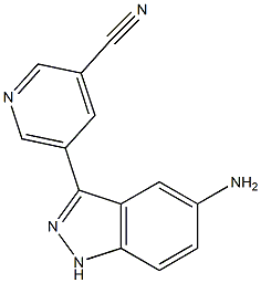 5-(5-amino-1H-indazol-3-yl)pyridine-3-carbonitrile