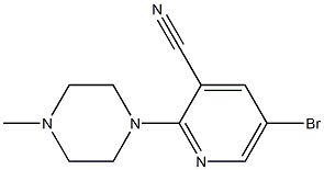 5-bromo-2-(4-methylpiperazin-1-yl)pyridine-3-carbonitrile