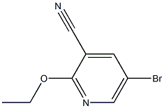 5-bromo-2-ethoxypyridine-3-carbonitrile,,结构式