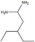 二乙基丙二胺, , 结构式