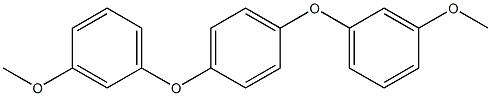 1,4-Bis(3-Methoxyphenoxy)benzene Struktur