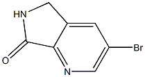 3-broMo-5H-pyrrolo[3,4-b]pyridin-7(6H)-one Structure