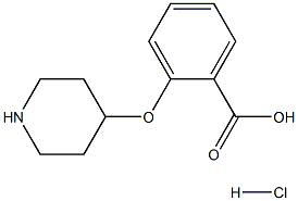  2-(Piperidin-4-yloxy)benzoic acid hydrochloride