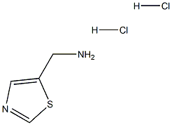 Thiazol-5-yl-methylamine dihydrochloride,,结构式