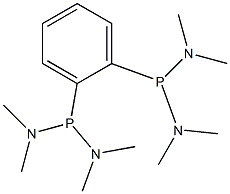 1,2-Bis(bis(dimethylamino)phosphino)benzene, 95+% 化学構造式