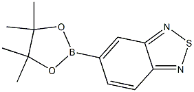 5-(4,4,5,5-Tetramethyl-1,3,2-dioxaborolan-2-yl)-2,1,3-benzothiadiazole,,结构式
