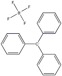 Tris(phenyl)methylium tetrafluoroborate Structure