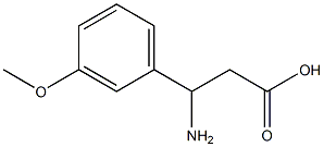  (RS)-3-氨基-3-(3-甲氧基苯基)丙酸