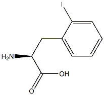 2-iodo-L-phenylalanine 化学構造式