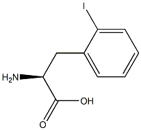 2-碘-L-苯丙氨酸, , 结构式