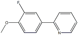 2-fluoro-4-pyridylanisole Struktur