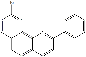 2-phenyl-9-bromo-1,10-phenanthroline Structure