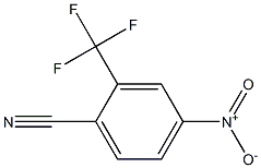 2-trifluoromethyl-4-nitrobenzonitrile Structure