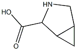 3-azabicyclo[3.1.0]hexane-2-carboxylic acid Struktur