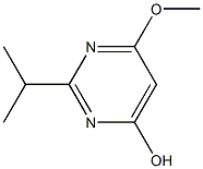 2-异丙基-4-甲氧基-6-羟基嘧啶 结构式