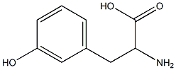 3-羟基-DL-苯丙氨酸, , 结构式