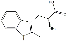 2-methyl-D-tryptophan Struktur