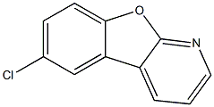 6-chlorobenzo furo [2,3-B] pyridine Structure