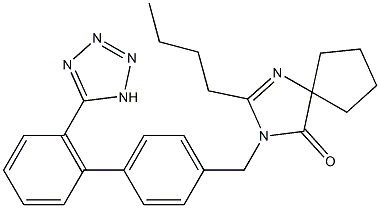 Irbesartan Impurity 13, , 结构式