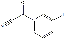 M-fluorobenzoyl cyanide Structure