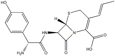 头孢丙烯EP杂质G,,结构式