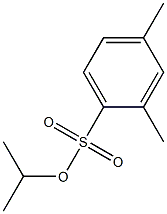 Isopropyl 2-4-dimethylbenzenesulfonate, , 结构式