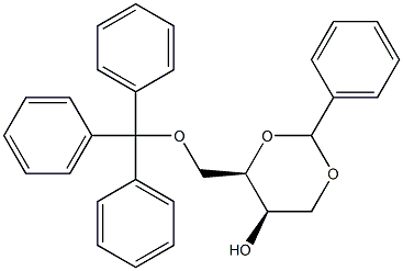  1,3-O-亚苄基-4-O-三苯甲基D苏糖醇