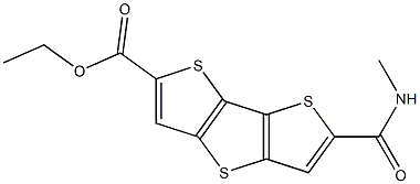 6-(methylcarbamoyl)-dithieno [3,2-b:2',3'-d] thiophene-2-carboxylic acid ethyl ester