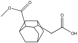 2-(4-(methoxycarbonyl)adamantan)acetic acid|
