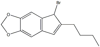 5-bromo-6-butyl-5H-indeno[5,6-d][1,3]dioxole