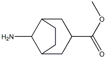 methyl 8-aminobicyclo[3.2.1]octane-3-carboxylate Struktur