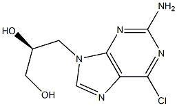 (S)-9-(2,3-Dihydroxypropyl)-2-amino-6-chloropurine