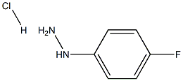 4-Flurophenyl hydrazine.HCl 化学構造式