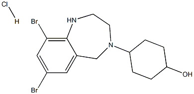 (1r,4r)-4-(7,9-dibromo-2,3-dihydro-1H-benzo[e][1,4]diazepin-4(5H)-yl)cyclohexanol hydrochloride|氨溴索杂质13