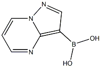 Pyrazolo[1,5-a]pyrimidine-3-boronic acid Struktur