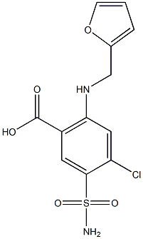 Furosemide Impurity 14,,结构式