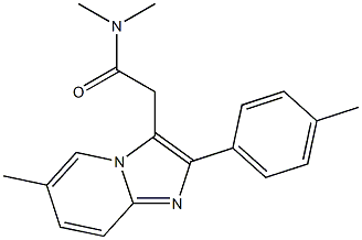 Zolpidem Impurity 18 Structure