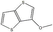3-methoxythieno[3,2-b]thiophene Struktur