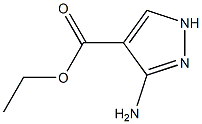 Ethyl 3-aminopyrazole-4-carboxylate 99+% (HPLC) Structure