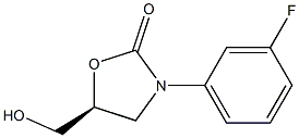 (5S)-3-(3-Fluorophenyl)-5-(hydroxymethyl)-2-pxazolidinone Structure