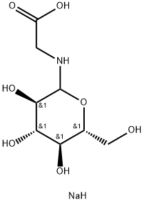 N-D-Glucopyranosyl-glycine Sodium Salt Structure