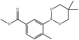 Methyl 3-(5,5-dimethyl-1,3,2-dioxaborinan-2-yl)-4-methylbenzoate