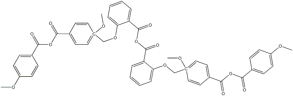 4-METHOXYBENZOIC ANHYDRIDE, (P-ANISIC ANHYDRIDE) Structure